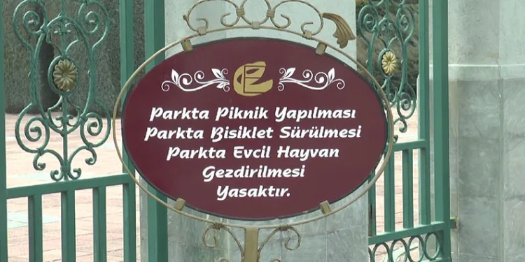 Parklarda çifte standart iddiası
