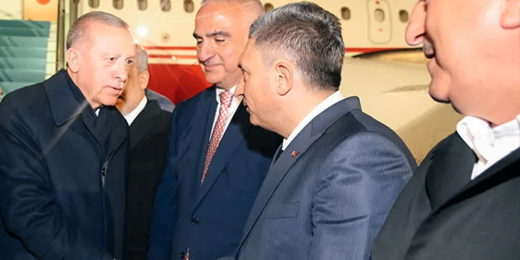 Cumhurbaşkanı Erdoğan Antalya’da