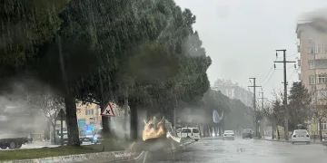 Kahramanmaraş’ta sağanak etkili oldu