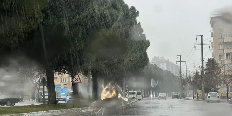 Kahramanmaraş’ta sağanak etkili oldu