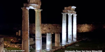 Hierapolis örenyerinde Gece Müzeciliği başlıyor