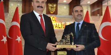 Bakan Kacır’dab valiliğe ziyerat