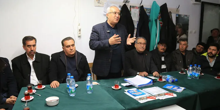 Başkan Arslan Çameli’yi karış karış gezip projelerini anlatıyor