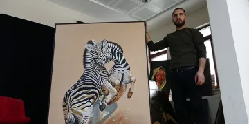 Bitlisli fırın ustasından şaheser resimler