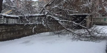Ağrı’da bahar havası yerini kara bıraktı