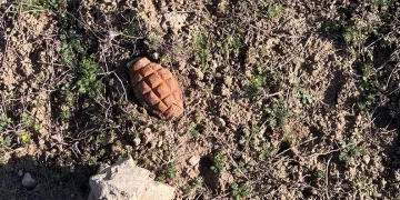 Afyonkarahisar’da patlamamış el bombası bulundu