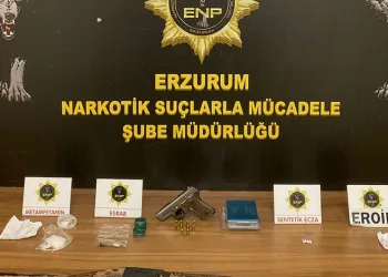 Erzurum’da uyuşturucu operasyonu: 6 kişi yakalandı