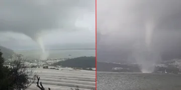 Demre’deki hortum korkuttu