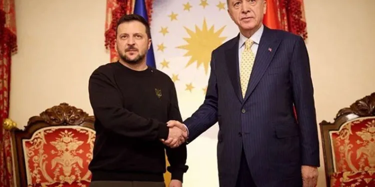 Cumhurbaşkanı Erdoğan, Zelenski ile görüştü