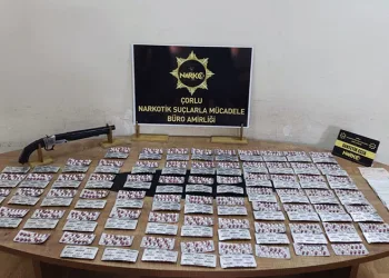 Tekirdağ’da bin 876 uyuşturucu hap ele geçirildi