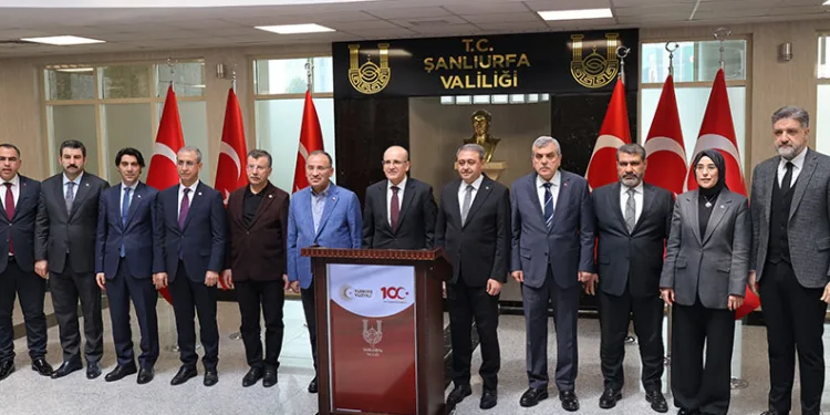 Bakan Şimşek Şanlıurfa’da