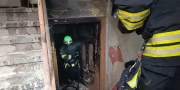 Çocukların torpil attığı bodrumda yangın çıktı