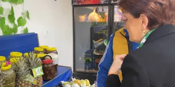 Akşener, gezdiği Gönen’de turşu ve asma yaprağı satın aldı