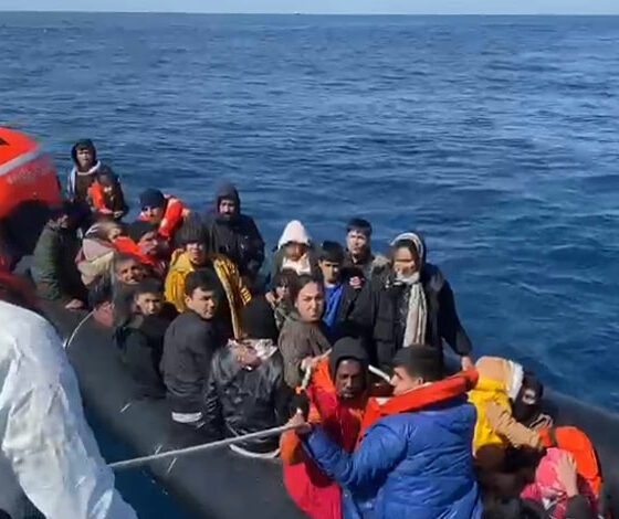 Aydın’da 20 düzensiz göçmen kurtarıldı