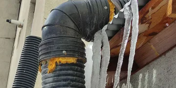 Ardahan’da soğuk hava etkili oldu