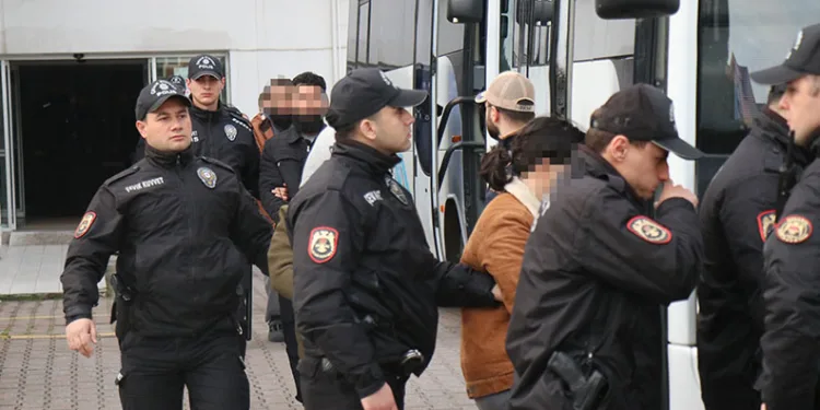 “Bozdoğan-11” operasyonlarında 14 tutuklama