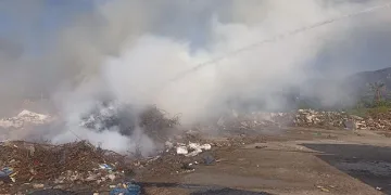 Arsuz’da çöplük yangını