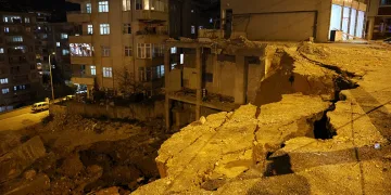 Kahramanmaraş’ta toprak kayması