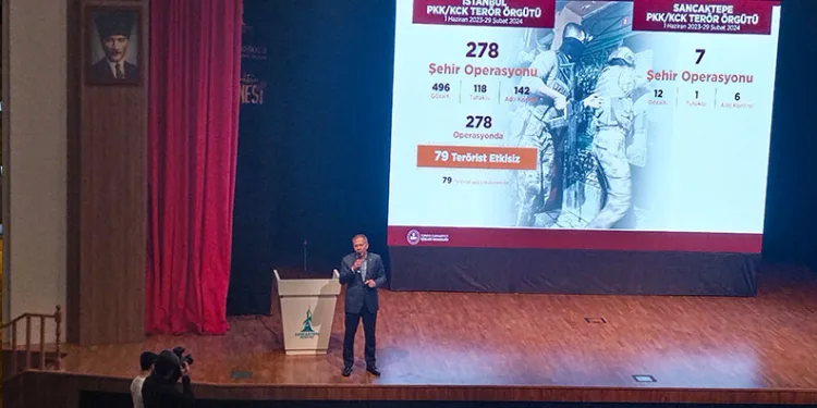 Yerlikaya, Sancaktepe’de düzenlenen programa katıldı