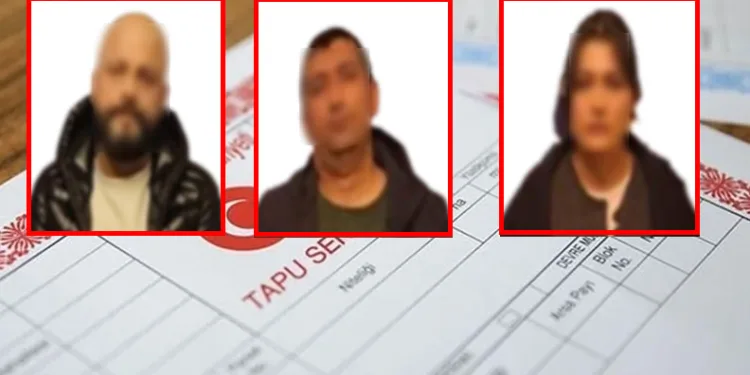 Tapu dolandırıcılarına Tapu Müdürlüğü’nde suçüstü