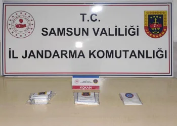 Bafra’da kokain ele geçirildi: 2 gözaltı