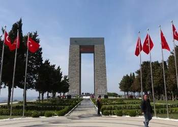Şehitler Abidesi 18 Mart törenlerine hazır