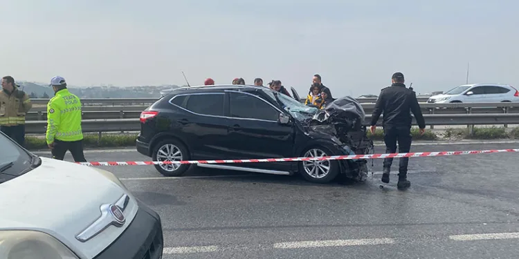 E-5’te feci kaza: 1 ölü