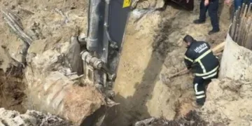 Halkalı-Kapıkule Hızlı Tren Hattı’nda göçük