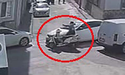 Bursa'da otomobil ile motosikleti çarpıştı