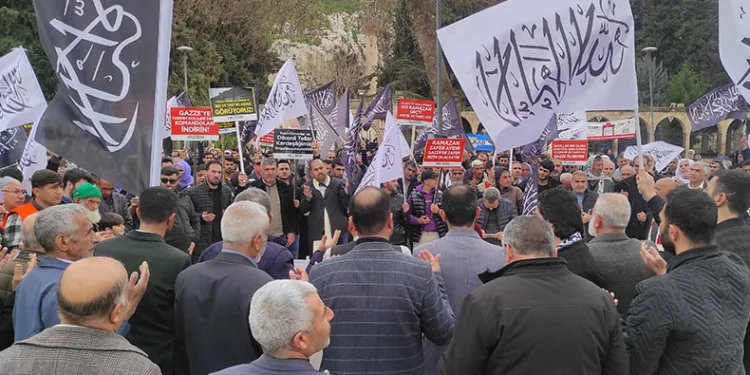 Şanlıurfa’da Gazze için dua