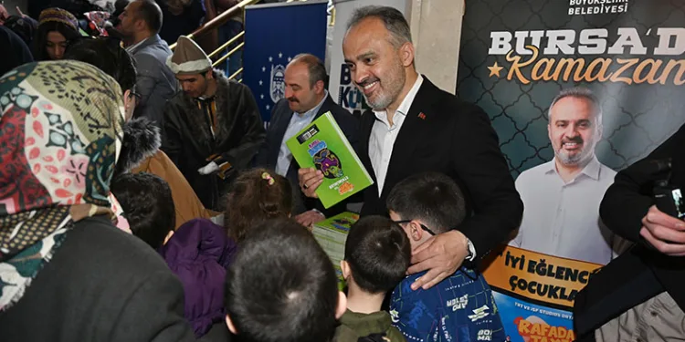 Çocuklar Hayrimatör ile eğlendi