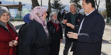 Mustafa Dündar dağ köylerini gezdi