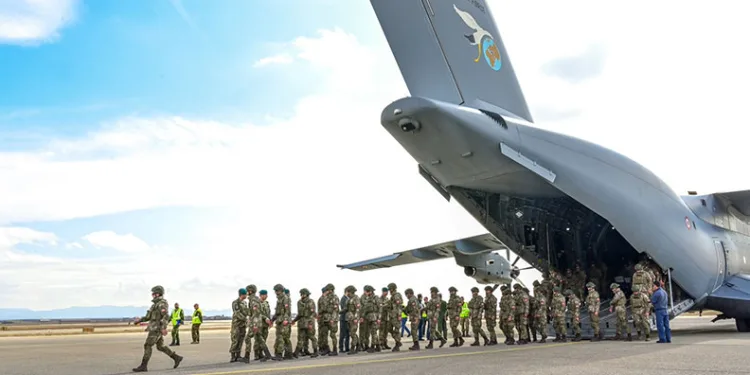 NATO’nun talebi üzerine görevlendirilen Türk birliği Kosova’da