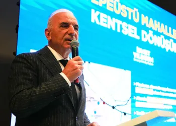 İsmet Yıldırım kentsel dönüşüm proje alanını tanıttı