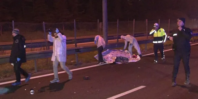 Pendik TEM Otoyolu’nda feci kaza