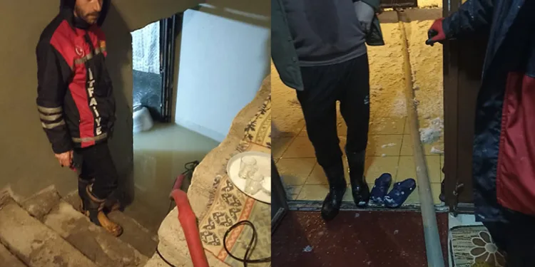 Van’da yoğun sağanak yağış su taşkınlarına neden oldu