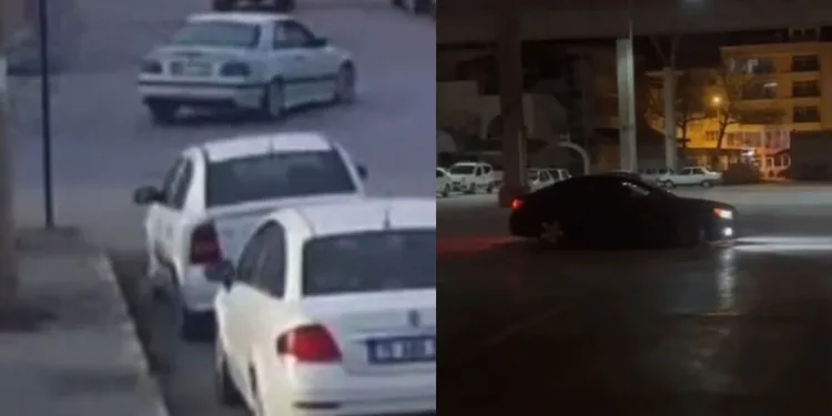 Drift atan iki sürücüye 64 bin 466 TL ceza