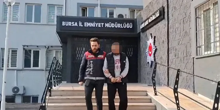 Bursa’da 50 bin TL’lik malzeme çalmıştı, yakalandı