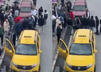 Trafikteki laf dalaşı silahlı kavgaya döndü