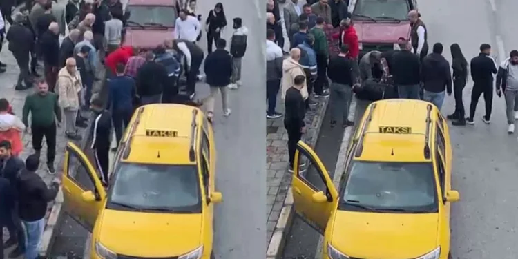 Trafikteki laf dalaşı silahlı kavgaya döndü