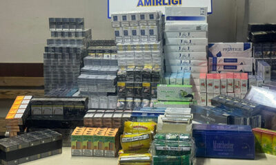 Hatay’da 4 bin 195 paket kaçak sigara ele geçirildi