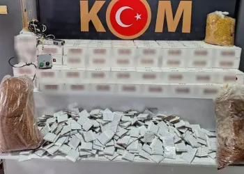 57 bin makaron ele geçirildi