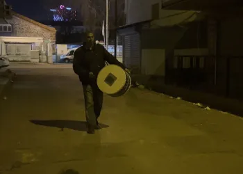 Ramazan davulcuları göreve başladı
