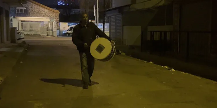 Ramazan davulcuları göreve başladı