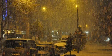 Kars’ta yoğun kar yağışı
