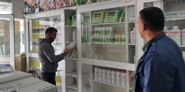 Zirai ilaç ve gübre bayileri denetlendi