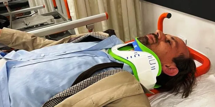 Aydın İl Başkanı trafik kazası geçirdi