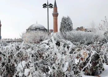 Kış şehri Sivas kışa hasret kaldı