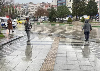 Kırklareli’de sağanak etkili oluyor