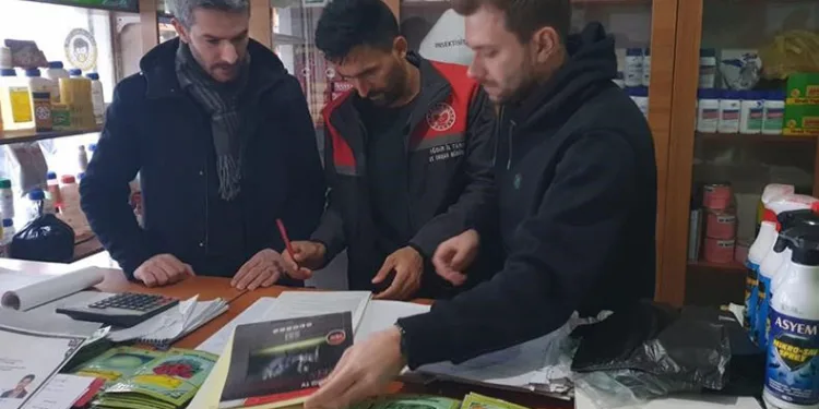Zirai ürün satış yerlerine denetim